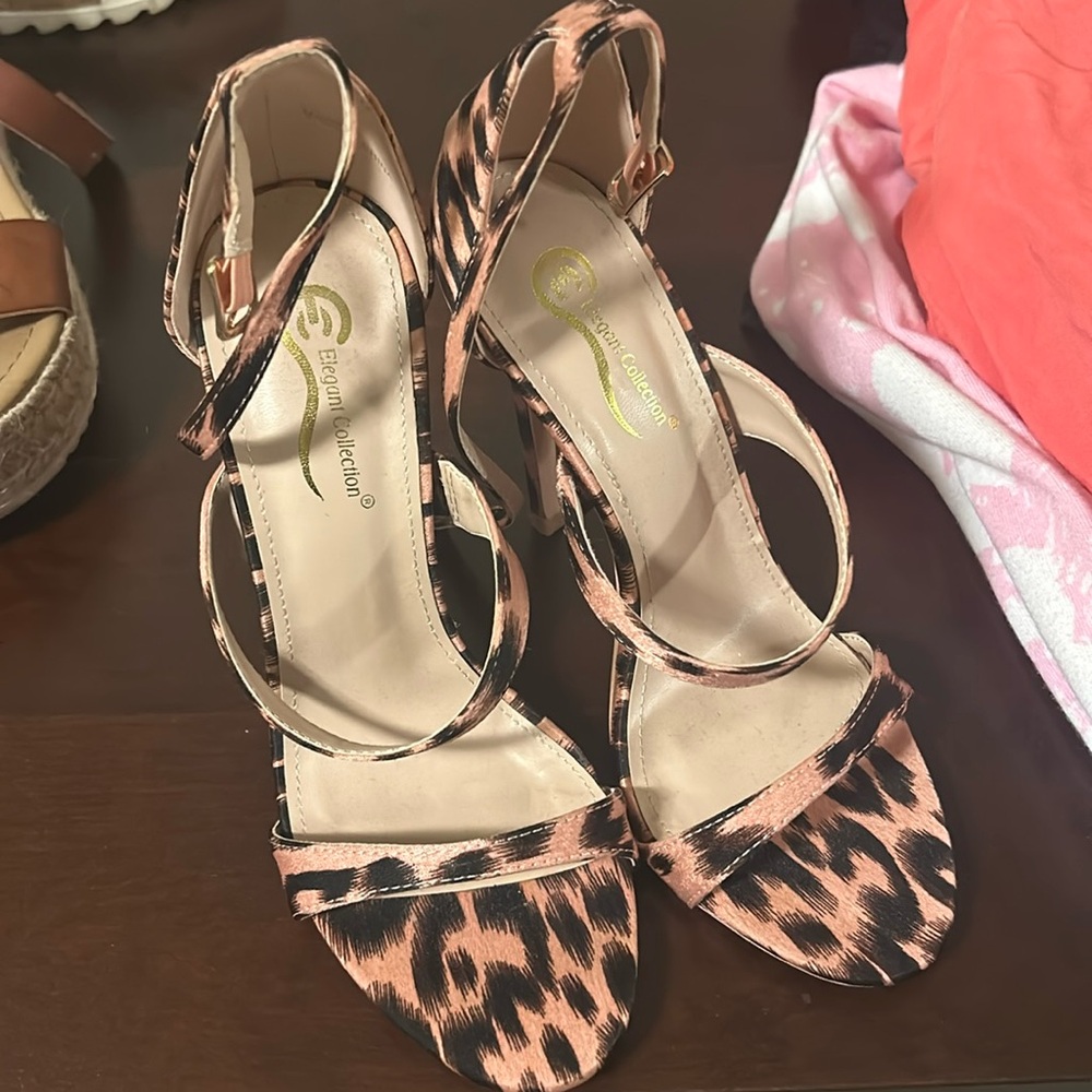 Cheetah Print Heels